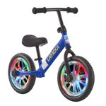 LSLIFE Balance Bike for Kids Toddlers 12 Inch Training Bicycle for 2-5 Year Old Boys Girls Kids Baby First Bike No Pedal Adjustable Handlebar/Seat with Light (Blue)