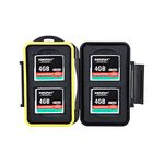 JJC MC-CF4 Rugged Water-Resistant Memory Card Case (4X CF/CompactFlash)