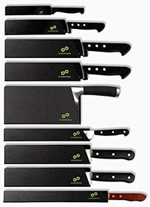 EVERPRIDE 9-Piece Knife Guard Set, Universal Blade Cover Sheaths for Chef and Kitchen Knives – Durable Knife Edge Guards Include Multiple Sizes to Protect Your Full Set of Knives - Knives Not Included