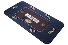 Riverboat Broadway Poker Mat - Poker Table Layout (140 x 75cm)