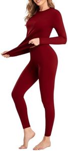 SIMIYA Thermal Underwear Set for Women Long Johns Fleece Lined Base Layer