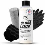 Ceramic Tire Coating, 10X Longer Lasting Car Tire Shine Spray, 8oz Kit