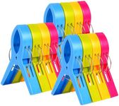 Vicloon Beach Towel Clips, 12 PCS L