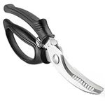 Heavy Duty Kitchen Scissors, Sharp Poultry Shears Kitchen Scissor for Meat with Safety Lock, Stainless Stee for Cutting Food, Chicken, Bone, Meat