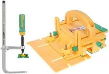 MICROJIG GRR-Ripper GR-200+DVC-850AP GRR-Ripper Advanced Pushblock & Matchfit Dovetail Clamp Ap Bundle, Yellow