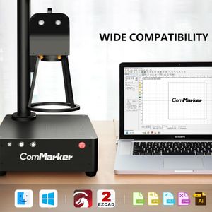 ComMarker B4 100W Fiber Laser Engraver – High Power Metal Marking Machine
