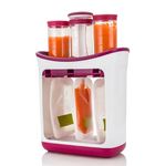 Squeeze Station Baby Food Maker, Squeeze Station Homemade - Pouch Filling Station with Storage Bags, Fruit Juice Food Maker for Home Kitchen Babies Toddlers