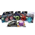 YoYoFactory Play Yo-Yo Collection - Great Beginner YoYo with Collectible Designs (Go! Translucent Orange)