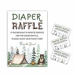 Diaper Raffle Game Set For Baby Sho