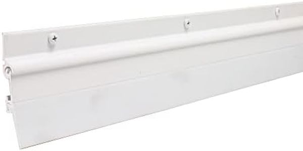 Durable White Automatic Door Sweep 36 White - MD Building Products 07179