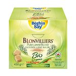 Blonvilliers Organic, Cubes, Pure Golden Cane Sugar, Environmentally Friendly, 100% Certified Organic, 450g