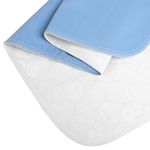 Heavy Absorbency Bed Pads 86 ×132cm (1 Pack), Washable and Reusable Incontinence Underpads, Waterproof Sheet and Mattress Protectors