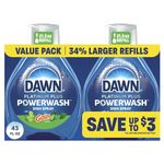 Powerwash Gain Original Dish Spray, Liquid Dish Soap 2 Refills, 43 Fl Oz