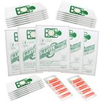 Qualtex Numatic Henry Hetty Hoover Filter FLO Dust Bags and 5Fresheners, Pack of 20-White