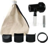 LE LEMATEC Sand Blaster Recycling Attachment Kit for Dustless Sandblasting, Includes Recycling Hood, Steel Nozzle and Storage Bag for All LE LEMATEC Sandblaster Models (AS118-9-1S)