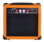 Johnny Brook 20W Portable Guitar Amplifier for Electric and Electro Acoustic Guitars (Orange)