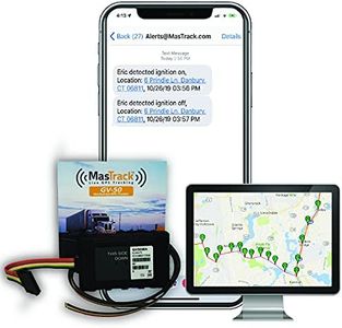 MasTrack - Hardwired Live GPS Tracker for Vehicle - Car Tracker Device Perfect for Any Vehicle, Truck, Fleet or Heavy Machinery - Simple Installation | Hardwired Unit only NO Service Included