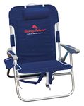 Tommy Bahama Backpack Beach Chair, Aluminum, Navy