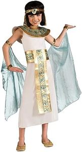 Rubie's Girl's Cleopatra Costume, White, Medium