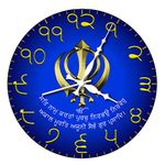 Rockford� Digital Punjabi Wall Clock (11X11 Inches, Without Glass) for Home/Office