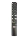 LipiWorld® LED LCD Smart TV HD Remote Control (Suitable for TCL Led Tv Remote Old Remote Exactly Same Remote Will Only Work) Compatible for TCL Netflix