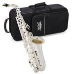 Jean Paul USA AS-400SP Student Alto Saxophone, Silver