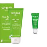 Weleda Skin Food Light Moisturiser for Dry Skin 75 ml & Skin Food Lip Balm, 8ml