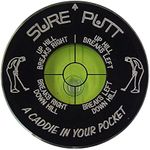 Sure Putt - Golf Putting Aid & Green Reader - Black