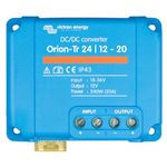 Victron Energy Orion-Tr IP43 24/12-Volt 20 amp 240-Watt DC/DC Converter, Non isolated, Retail