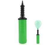 Time to Sparkle 1PC Hand Air Pump for Balloons - 5.3 * 29.5cm Portable Manual Balloon Pump Mini Hand Pump for Inflatables Pool Floats Party Garlands Exercise and Yoga Balls Green