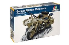 Italeri 7403 1: 9 "Deut Military Motorcycle with Side Car