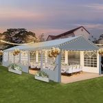 QZEN 20'x40' Party Tent Canopy, Hea