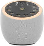 Hotmoon Sound Machine for Sleep, Cocoon 2 White Noise Sound Machine with 40 Non-Looping Sounds, Dual-Speaker & Timer, 8 Night Light, Pink Brown Green Noise for Sleeping Adults, Office Privacy, Plug-in