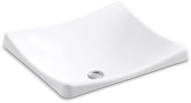 Kohler DemiLav Wading Pool vessel bathroom sink, White