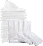 200Pcs Disposable Face Towel, Soft Dry Wipe, Lint Free, Dry Wet Use for Sensitive Skin, Cotton Facial Tissue, Makeup Removing, Surface Cleaning 8*8 Inches