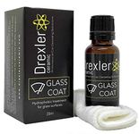 Drexler Ceramic Glass Coat 20ml Ceramic Coating Windshield Windows Hydrophobic Water Repellent Improved Visibility Protection for Glass Parts Spotless