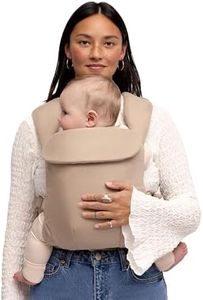 WildBird - Aerial Buckle Carrier - 2-24 Months - Standard (XS-XL) Desert Lark - Front & Back Carry - Cross Straps, Lumbar Support, Headrest, Hip Healthy, Baby Carrier - Baby Essentials - New Mom Gifts