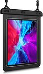 HopMore Waterproof Case for iPad Samsung Lenovo,Tablet Case Water Resistant Case for Pad Pro 12.9 inch 5/4/3, iPad Pro 11"(2021), iPad Air 2022/2020 10.9", Lenovo Tab P11 Plus 11”(10.6-12.9 inch)