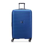 DELSEY Paris Cruise 3.0 Hardside Expandable Luggage with Spinner Wheels, Blue, Checked 26 Inch Trunk, Cruise 3.0 Hardside Expandable Luggage with Spinner Wheels