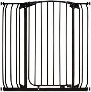 Dreambaby Chelsea Xtra-Tall Security Gate and Extension Set, Black, 3 Count