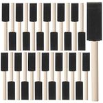 Bates- Foam Paint Brushes, 1 inch, 26 Pack, Sponge Brushes, Sponge Paint Brush, Foam Brushes, Foam Brushes for Painting, Foam Brushes for Staining, Paint Sponges, Foam Brushes for Mod Podge