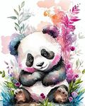 Panda 5D Diamond Art Kits for Adult