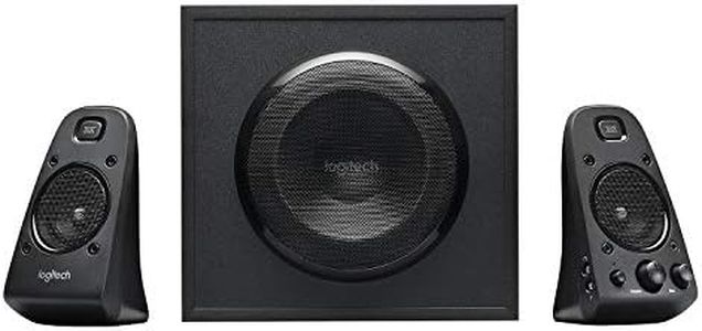 Logitech Z623 400 Watt Home Speaker System, 2.1 Speaker System - Black