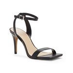 Vince Camuto Women's Saprenda Heeled Sandal, Black, 9.5