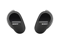 Sony WF-SP800N Noise Cancelling Truly Wireless Headphones – Stable Bluetooth Connection – Up to 26 Hrs Battery – Ip55 Water/Dust Resistant – Secure Fit with Arc Support – with Built-in Mic - Black