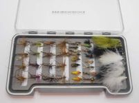 40 Autumn Trout Fishing Flies - Box