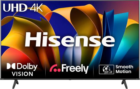Hisense 65" 4K Smart TV – UHD LED Display, Voice Control