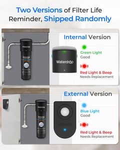 Waterdrop Under Sink Water Filter – 10UA, High Capacity Filtration
