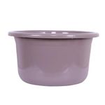 Kuber Industries Plastic Tub | Bath Tub of Bathing & Washing | Tub for Bathroom | Bathtub for Baby | Lightweight & Durable Water Tub | 25 LTR | Brown