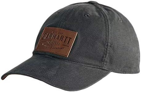 Carhartt Rigby Stretch Fit Leatherette Patch Cap Casquette de Baseball, Kaki, L Mixte